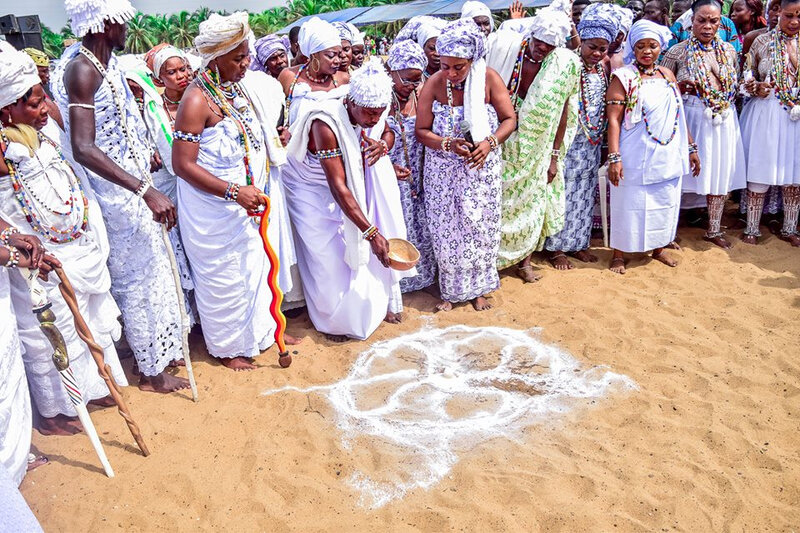 VAUDOU BENIN DIVINITES GENIES PUISSANT AFRICAIN