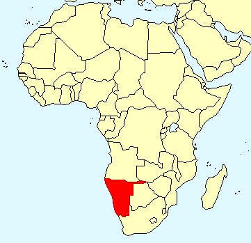 ou se trouve la namibie sur la carte du monde La Namibie c'est quoi ?   Rigolons un peu avec le sport