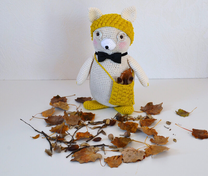 Gedeon; crochet; laine; amigurumi; La chouette bricole (11)