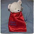 Doudou personnalisée SUPER Bébé1