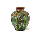 A sancai-glazed 'figural' jar, Tang dynasty