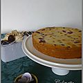 Tarte amandine aux cerises