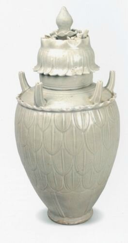Longquan celadon vase excavated at Duntou village, Longquan city, illustrated in , Beijing, 2008, vol.9, pl. 173. Image © Science Press, 2008