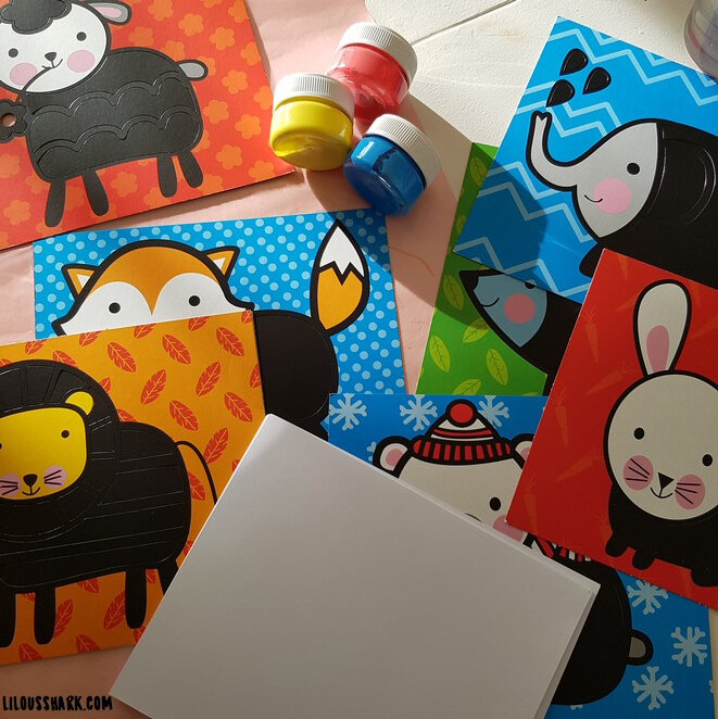 peinture doigt ses creative lilousshark