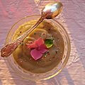 Crème dessert pistache-banane (et un peu vanille) ultra facile