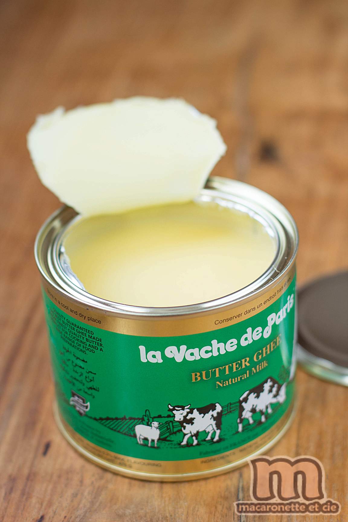 Butter ghee beurre clarifié - La vache de Paris - 400 g