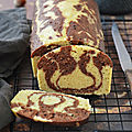 Marbré vanille/chocolat & noisette #vapeur #glutenfree