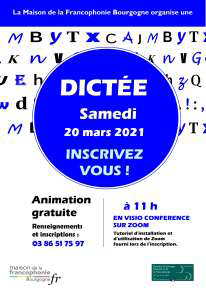 Texte De La Dictee De La Francophonie 21 Maison Des Jumelages De La Francophonie Et Des Echanges Internationaux De La Ville D Auxerre