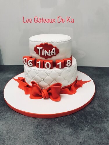Number cake Minnie pour les 2 - Les Charlottes de Sonia