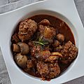 Boulettes de porc à la provençale 