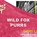 Wild fox en soirée take me out (supersonic) - vendredi 9 juillet 2021 - terrasse du trabendo