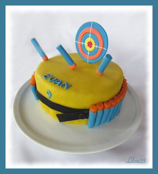 Gateau Nerf Gateaux En Fete De Lilou 25