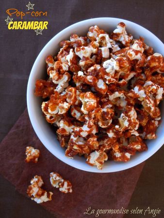 pop corn aux carambars