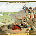 Chromo la chute de Quiberon (16 juillet 1795)