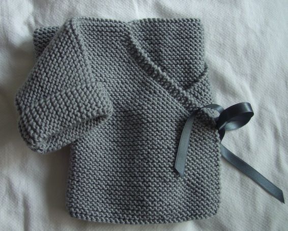 brassiere naissance a tricoter