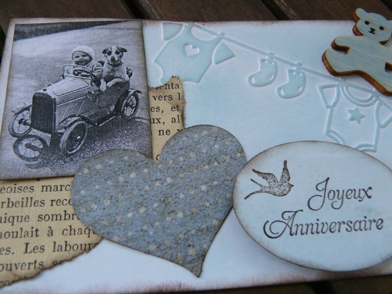 Carte Anniversaire Pour Axel Le Scrap De Cissou