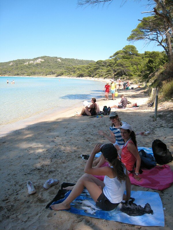 Nous Sur La Plage Notre Dame Photo De Porquerolles 2007