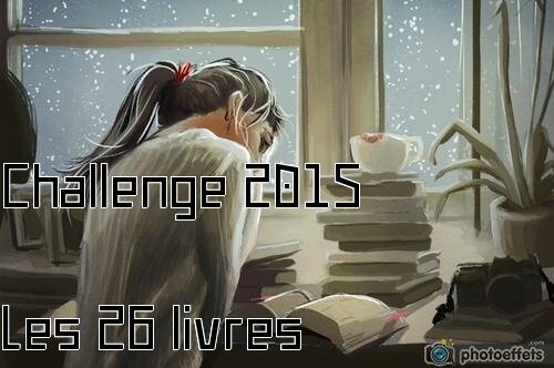 Challenge 2015, les 26 livres