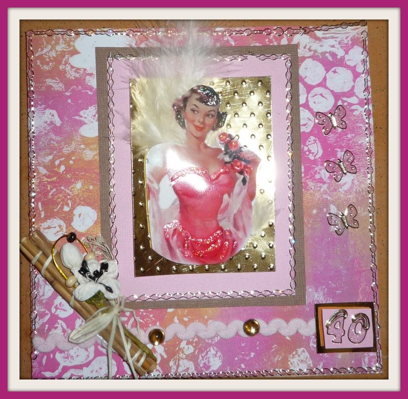 Cartes D Anniversaire Pour Ma Copinette Et Ma Belle Soeur Les Creations Manuelles De Sosso