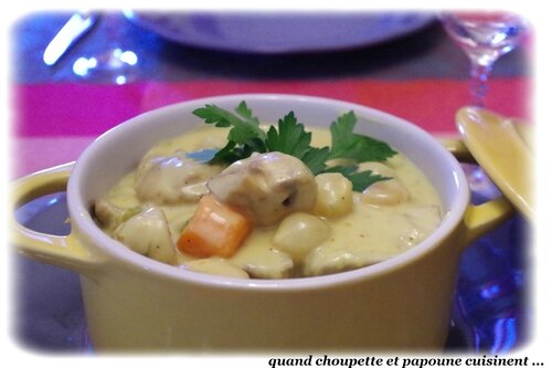 Blanquette de veau au Compact Cook Elite