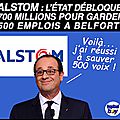 Belfort : l'état débloque 700 millions pour sauver 400 emplois chez alstom 