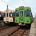 '2501 + 2502' crossing at Kasagami-Kurohae eki