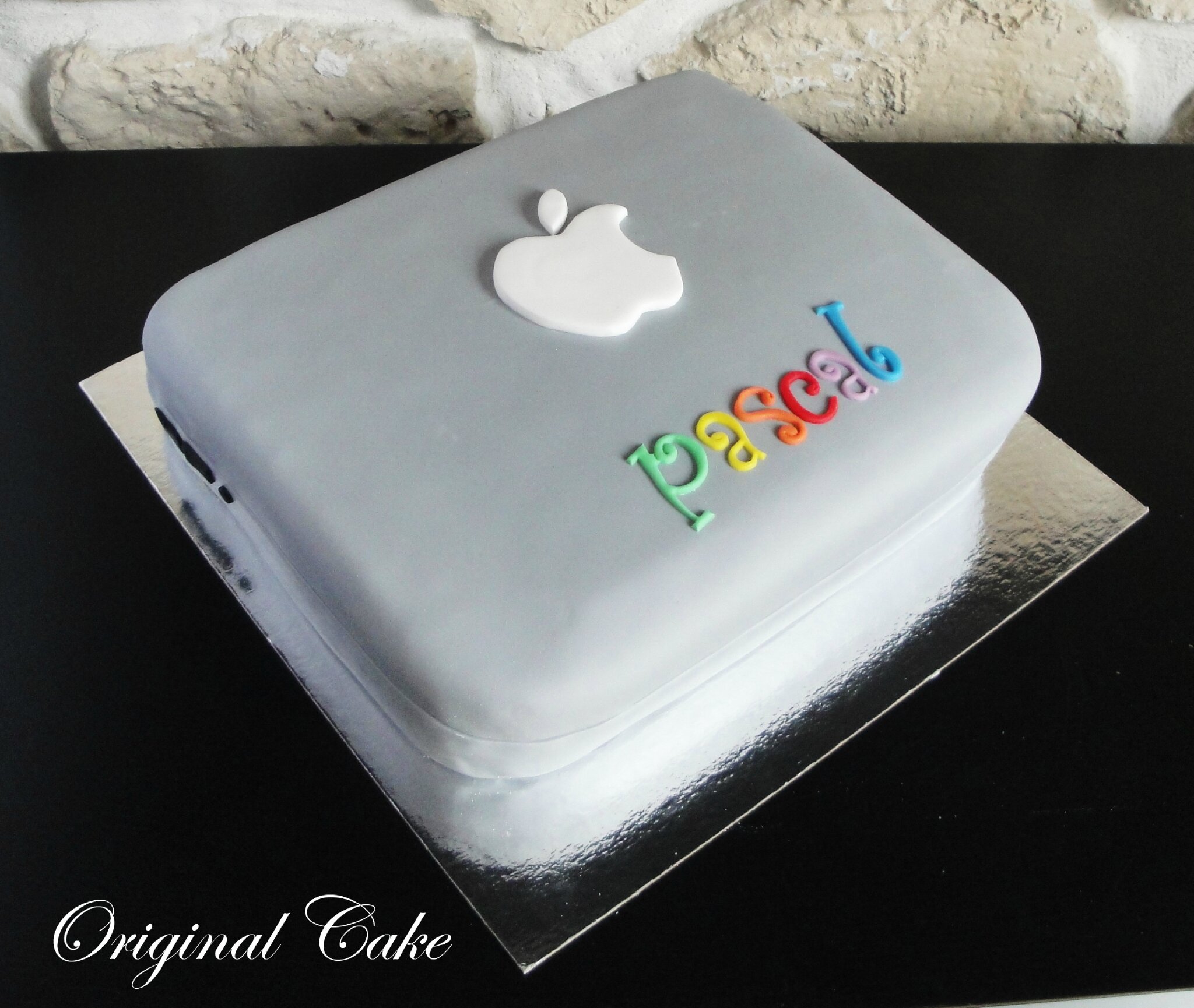 Gateau Ordinateur Mac Apple Original Cake