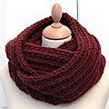 Un maxi snood pour l'hiver #2