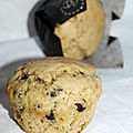 Muffins à la cannelle et pépites de chocolat