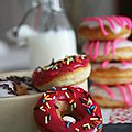 Mini <b>donuts</b> au glaçage 