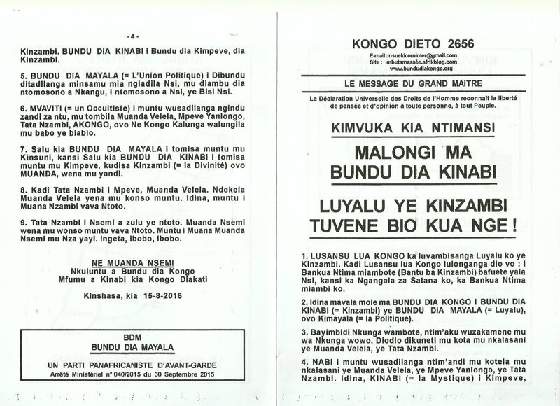 LUYALU YE KINZAMBI TUVENE BIO KUA NGE a