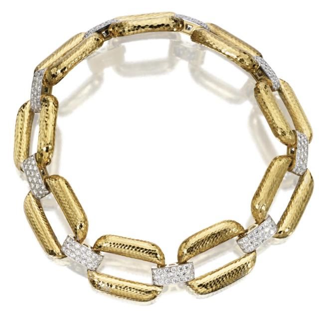 Green enamel and diamond snake bangle-bracelet, David Webb - Eloge de l ...