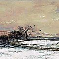 La neige...