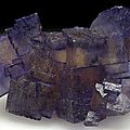 Fluorite. minerva mine, cave-in-rock dist., illinois