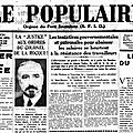1936 : le programme du front populaire