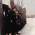 Dujardin-Beaumetz, soldats en observation 