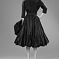 Cocktail dress, Cristóbal Balenciaga (1951-1952), back