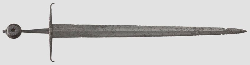 A sword from the Battle of Castillon 1453