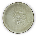 A carved 'ding' 'lotus' dish, northern song-jin dynasty (960-1234)