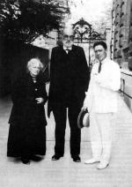 Victorine et Gustave Brocher avec Hilarion Remezov