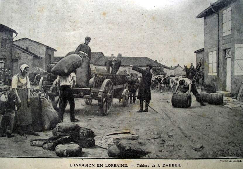 Daubeil, l'invasion en Lorraine (1888)