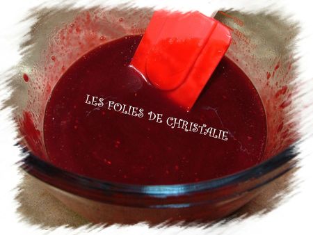 Coulis de framboises 3