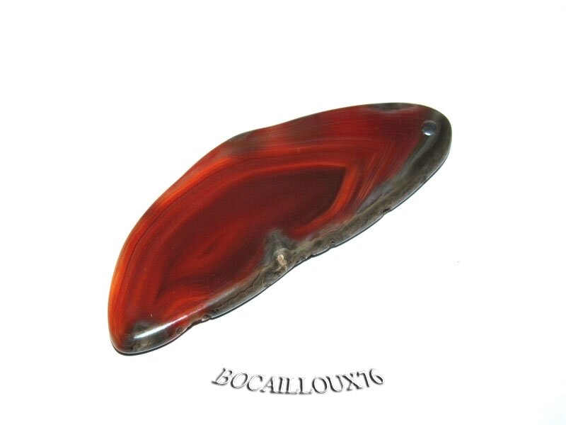 Tranche d'AGATE Percée 60-65 (64x25x3.5) - 7