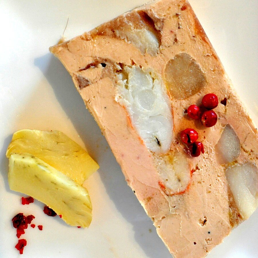 Terrine de foie gras normande