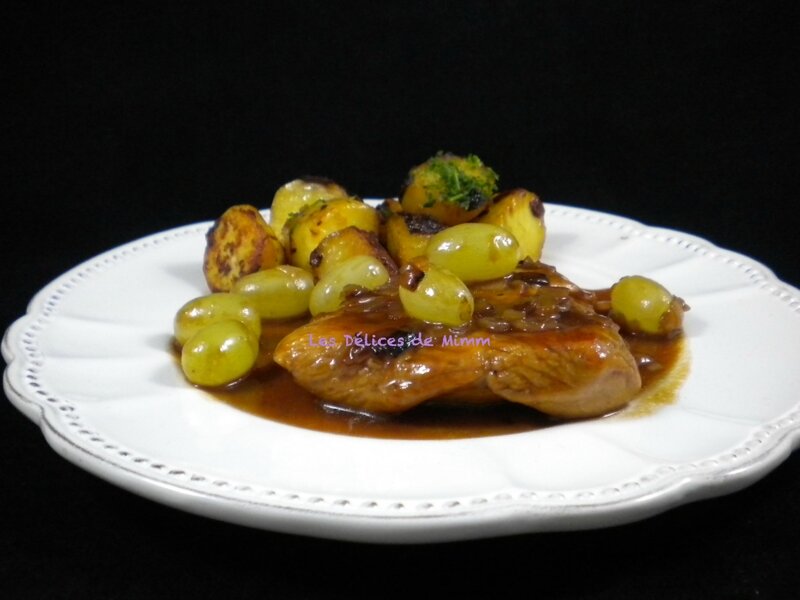 Sauté de dinde aux raisins et au sirop de Liège 5
