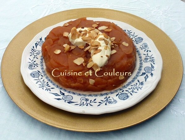 Gateau Comme Une Tatin De Pommes Sans Pate Inspire Par Annick Cuisine Et Couleurs