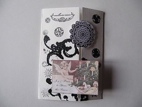carte noir et blanc