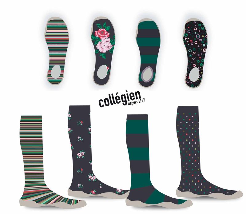 chaussons collegiens