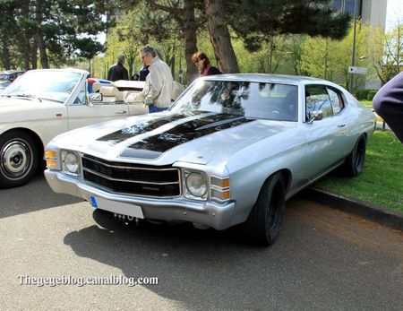 Chevrolet chevelle hardtop coupé de 1971 (Retrorencard avril 2011) 01