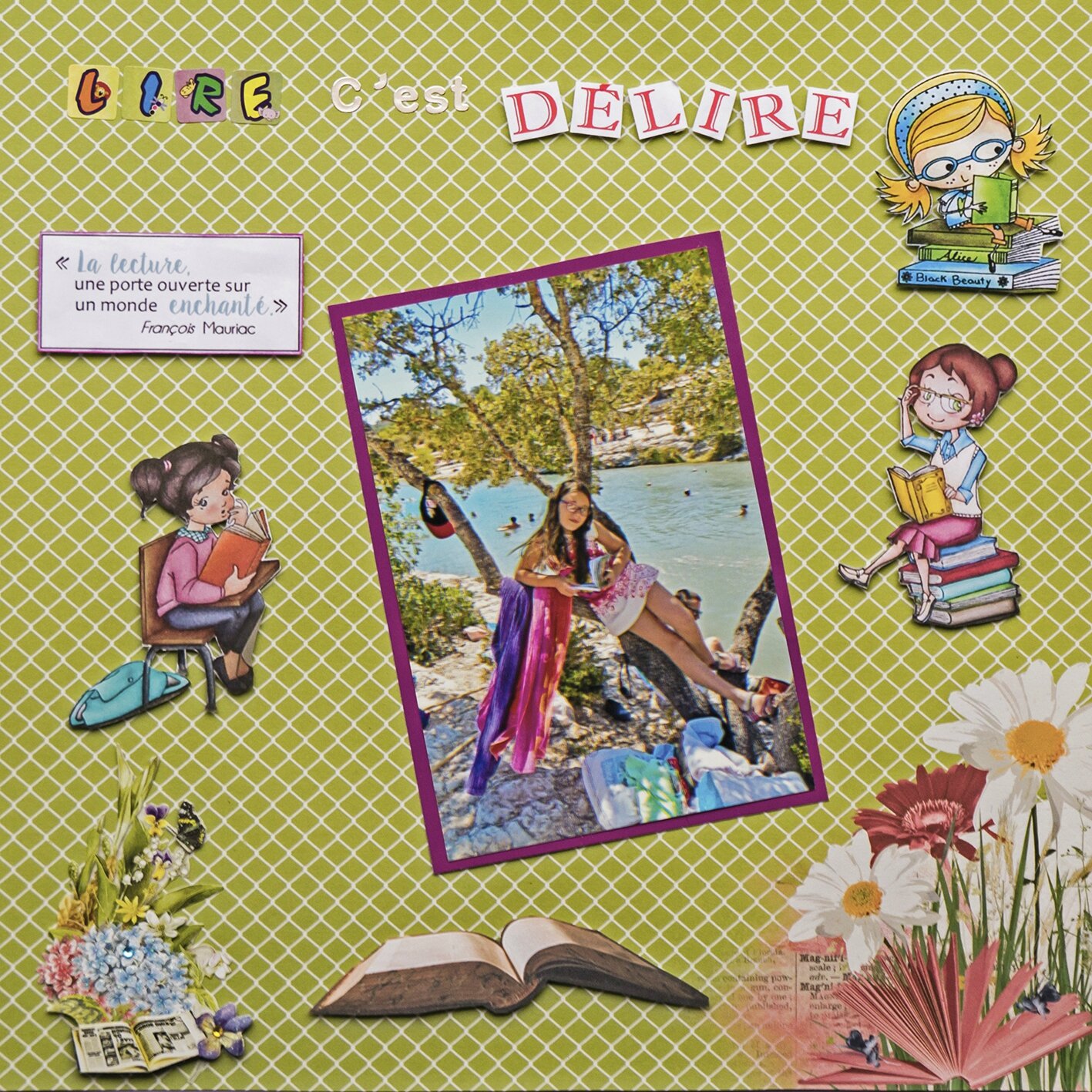 Lire La Suite En Page Suivante Lire - Le scrap de Danielle